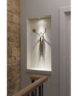 Pure Edge DOT-RD-1W-30D-30K-SA SATIN ALUMINUM Dot Round Under cabinet Light